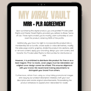 22Faceless Digital Marketing PLR/MRR Products | DFY Resell Bundle for Passive Income