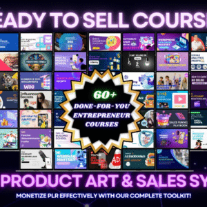 Ultimate DFY Bundle: 60+ PLR Video Courses for Entrepreneurs with Ready-Made Funnels