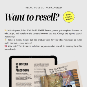 Glow Up & Thrive: 5 DFY PLR Guides for Self-Improvement and Personal Success (With MRR)