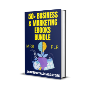 50+ High-Demand Business & Marketing eBooks with MRR – Your Ready-to-Sell Online Income System